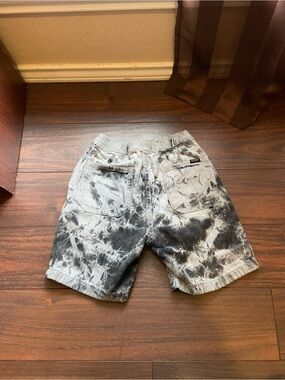 Zara Grey Tie-Dye Elastic Waist Boy Shorts 8Y